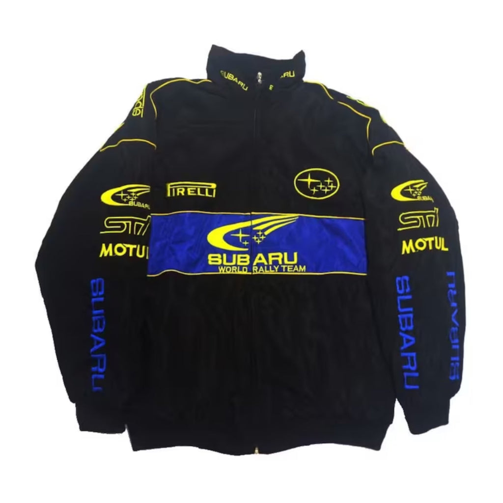 Subaru Vintage APEX™ Racing Jacket - Black Edition